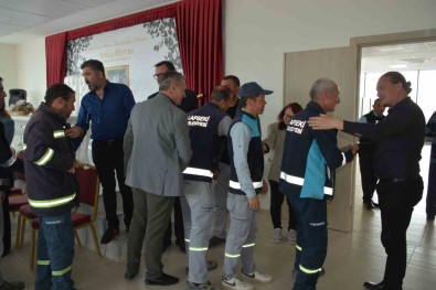 Lapseki Belediye Baskani Atilla Öztürk, Personelle Bayramlasti