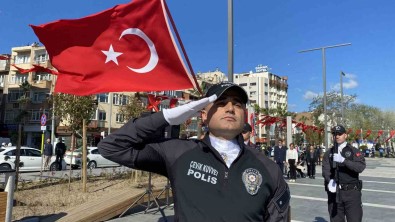 Çanakkale'de Türk Polis Teskilati'nin 179'Uncu Yil Dönümü Kutlandi