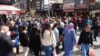 Kayseri'de Tarihi Kapali Çarsi Bayram Öncesi Doldu Tasti