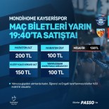Y. Adana Demirspor - Kayserispor Maçinin Biletleri Satisa Çikti