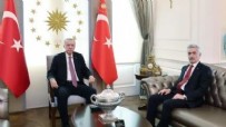 Başkan Erdoğan yeniden Danıştay Başkanı seçilen Zeki Yiğit'i kabul etti
