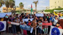 Gazze'de ABD'li Üniversite Ögrencileri Için Dayanisma Gösterisi