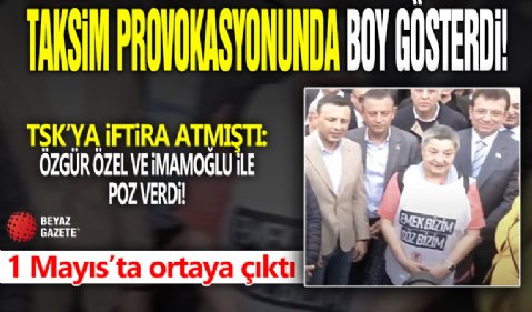 Şebnem Korur Fincancı 1 Mayıs yürüyüşünde ortaya çıktı: İmamoğlu ve Özel ile poz verdi