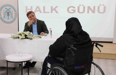 Vali Aydogdu, 'Halk Günü'nde 50 Vatandasi Dinledi