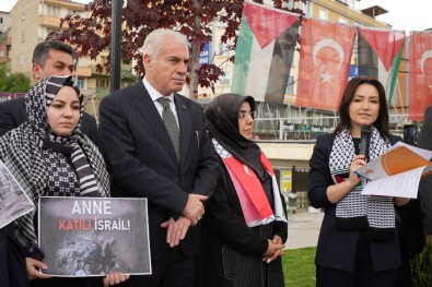 AK Partili Kadinlar, Gazzeli Anneler Için Açiklama Yapti