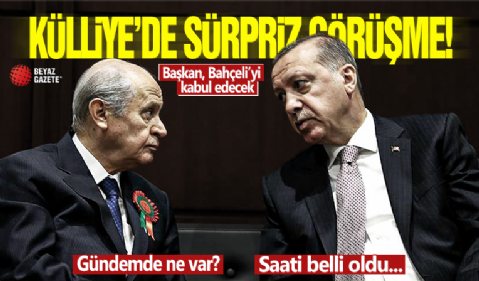 Başkan Erdoğan MHP lideri Devlet Bahçeli'yi kabul edecek! Saat belli oldu... Gündemde ne var?