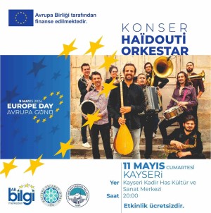 Büyüksehir'den Avrupa Günü'nde 'Hadouti Orkestar' Konseri