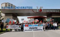 Kayseri Üniversitesi Filistin Halkinin Yaninda