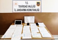 Tekirdag Jandarmasindan Istanbul'da Tefecilik Operasyonu