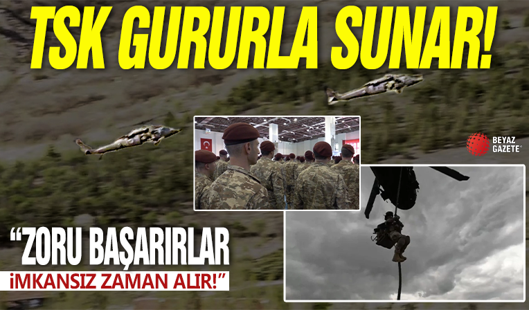 Türk Silahlı Kuvvetleri'nden yeni paylaşım: Zoru başarırlar, imkansız zaman alır