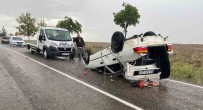Konya'da Otomobil Takla Atti Açiklamasi 3 Yarali