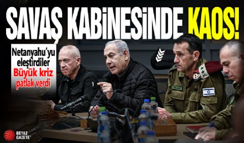 İsrail’de savaş kabinesinde büyük kriz! Genelkurmay Başkanı Netanyahu’yu eleştirdi, ipler koptu