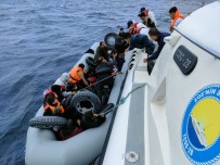 Ayvacik Açiklarinda 38 Kaçak Göçmen Yakalandi
