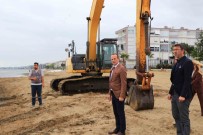 Çiftlikköy Sahilinde Temizlik Alarmi