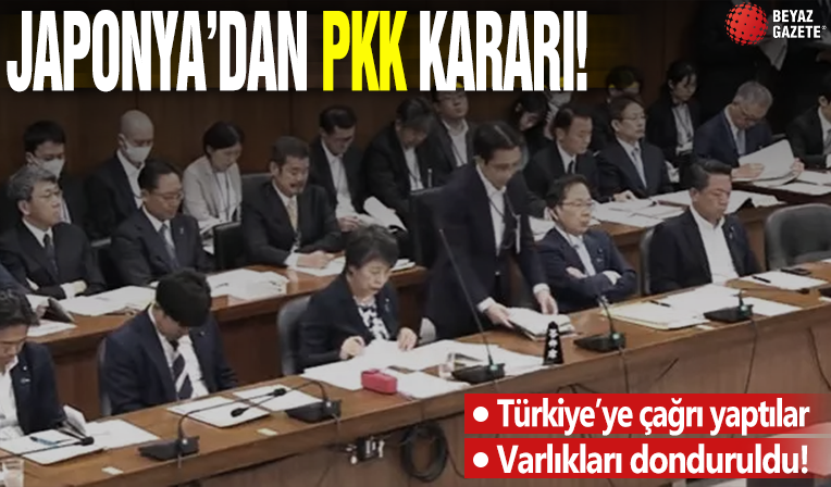 Japonya'dan PKK kararı! Türkiye'ye çağrı yaptılar: Varlıkları donduruldu
