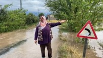 Osmaniye'de Tarim Arazileri Sel Sulari Altinda Kaldi