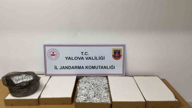 Yalova'da 35 Bin Adet Dolu Makaron Ele Geçirildi