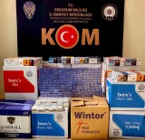 Erzurum'da Polisten Kaçak Sigara Operasyonu