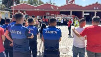 Tarsus Belediye Personeli Yangin Tatbikatina Katildi