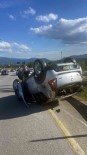Virajda Kontrolden Çikan Otomobil Takla Atti Açiklamasi 2 Hafif Yarali