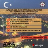 Adana'da 16 Ruhsatsiz Silah, 25 Hint Keneviri Ele Geçirildi