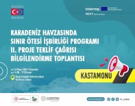 Karadeniz Havzasinda Sinir Ötesi Isbirligi Programi Bilgilendirme Toplantisi Kastamonu'da Yapilacak