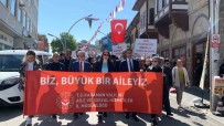 Karaman'da 'Ailemiz Istikbalimiz' Yürüyüsü Düzenlendi