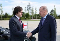 Cumhurbaskani Erdogan, Gürcistan Basbakani Kobakhidze'yi Resmi Törenle Karsiladi