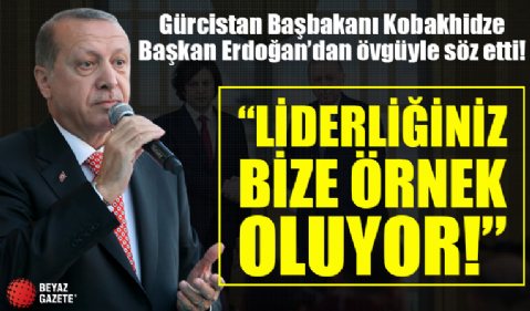 Gürcistan Başbakanı ile ortak basın toplantısı! Başkan Erdoğan: Ticaret hedefi 5 milyar dolar