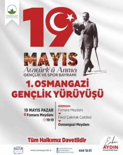 Haluk Levent'in Katilimiyla 'Osmangazi Gençlik Yürüyüsü'