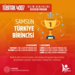 Samsun Proje Basvurusunda Türkiye 1'Ncisi