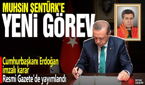 Yargıtay Cumhuriyet Başsavcılığına Muhsin Şentürk seçildi