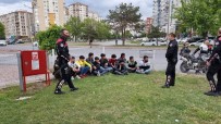 Kayseri'de 11 Kaçak Göçmen Yunus Timleri'ne Yakalandi