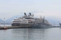 Alanya'ya 180 Turist Gemiyle Geldi