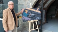 Emekli Maden Isçisi, Maden Müzesi'nde Madencileri Anlatan Resimlerini Sergiledi