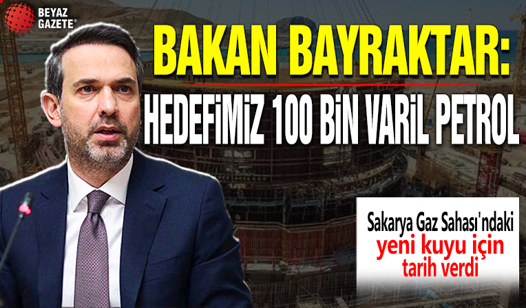 Enerji ve Tabii Kaynaklar Bakanı Alparslan Bayraktar'dan petrol ve doğal gaz açıklaması! Sakarya Gaz Sahası'ndaki yeni kuyu için tarih verdi