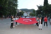 Osmaneli'de Gençlik Yürüyüsü Yapildi