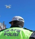22 Araç Sürücüsü Drone Denetimlerinden Kaçamadi