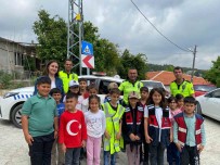 Hatay'da Polisten Ögrencilere Trafik Egitimi