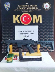 Kastamonu'da Tam Otomatik Silah Ele Geçirildi Açiklamasi 1 Gözalti