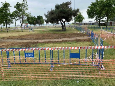 Küçükçekmece'de 5 Yasindaki Çocugun Düserek Hayatini Kaybettigi Çukur Kapatildi