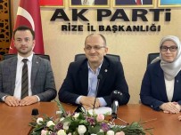 AK Parti Rize Il Baskani Hikmet Ayar Görevinden Affini Istedi