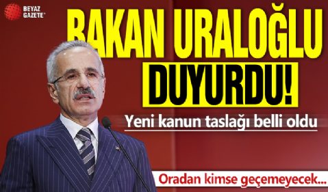Bakan Uraloğlu yeni kanun taslağını açıkladı! Havalimanlarından kimse aranmadan geçemeyecek