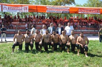 Havza Kirkpinar Yagli Güresleri'nde Baspehlivan Recep Kasnak