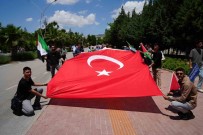 Kilis'te Ögrenciler Ve Akademisyenler Filistin'e Destek Için Yürüdü Haberi