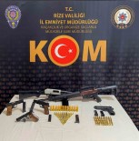 Rize'de 'Silah Kaçakçiligi Ve Ticareti' Operasyonu