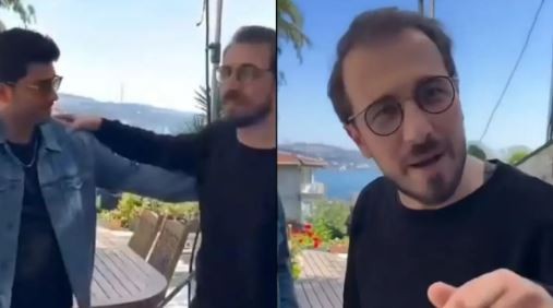 Arkadaşını ti'ye aldı