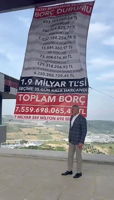 CHP’li Savaş depremzede Hataylılara 7,5 milyardan fazla borç bırakmış