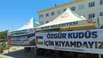 GAÜN'de Gazze Protestosu
