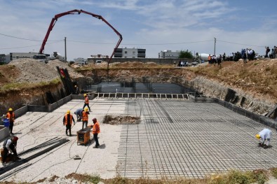 Nusaybin'de Kiz Hafizlik Kur'an Kursu'nun Temel Atildi